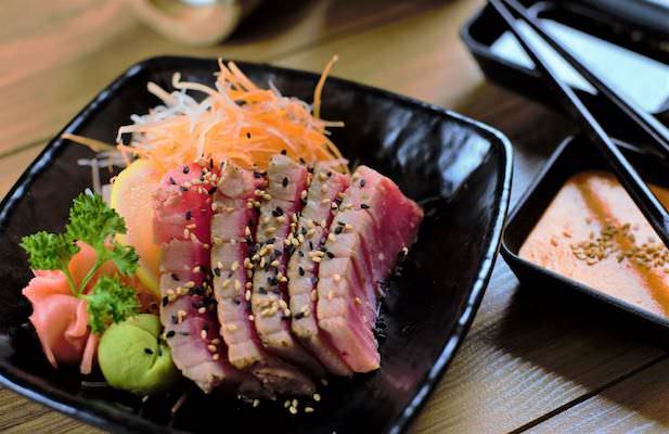 Sesame Seared Tuna Sashimi