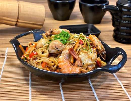 Seafood Yakisoba
