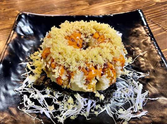 Tempura Crumble Donut Sushi