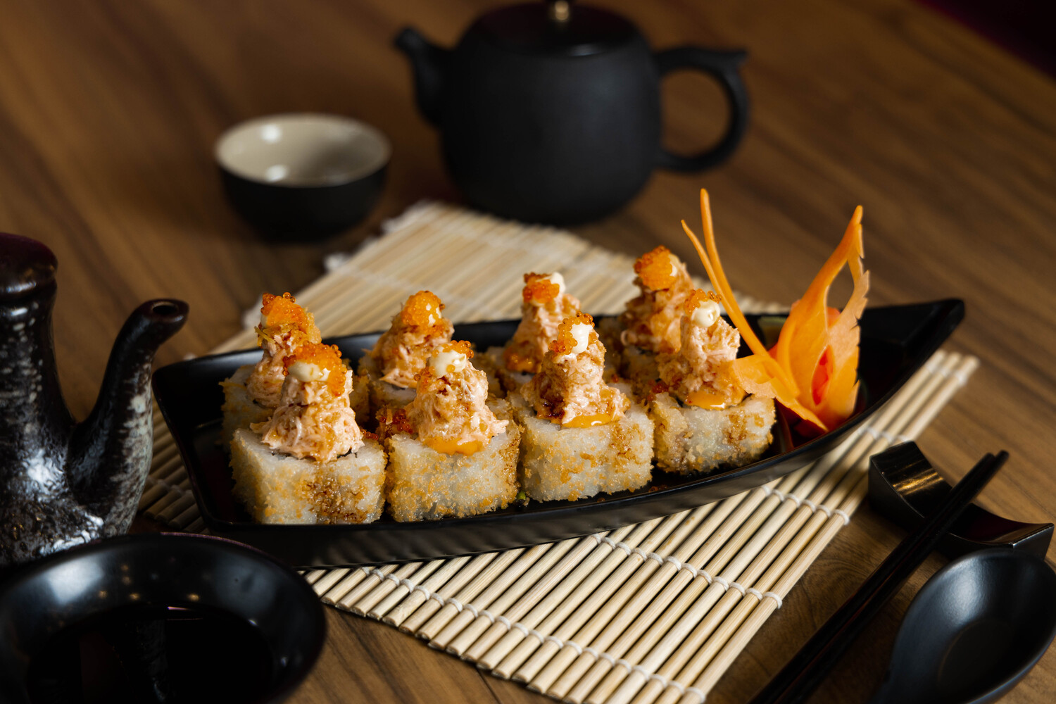 Spicy Salmon Crunch